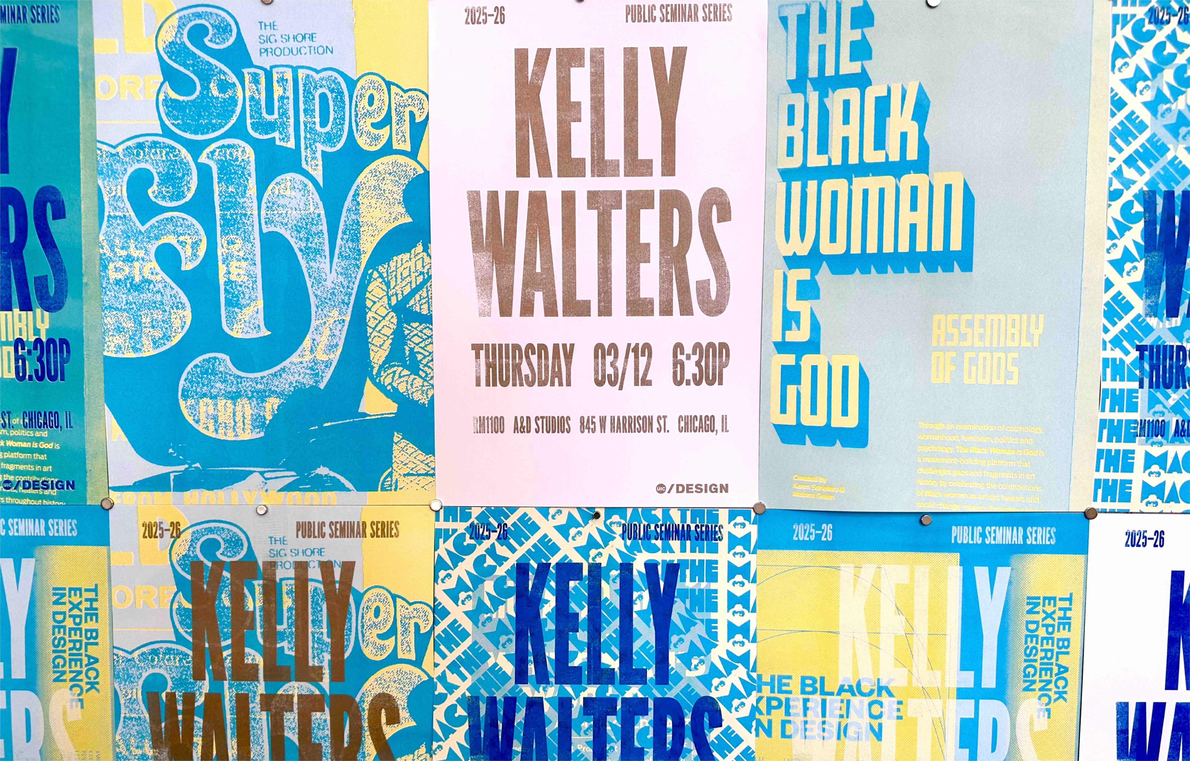 Posters for Kelly Walters seminar series